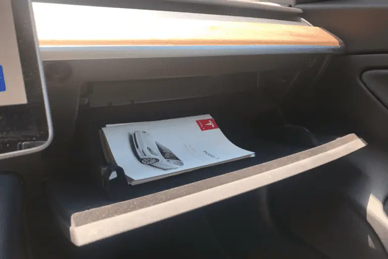 How To Open the Glovebox Tesla Model 3