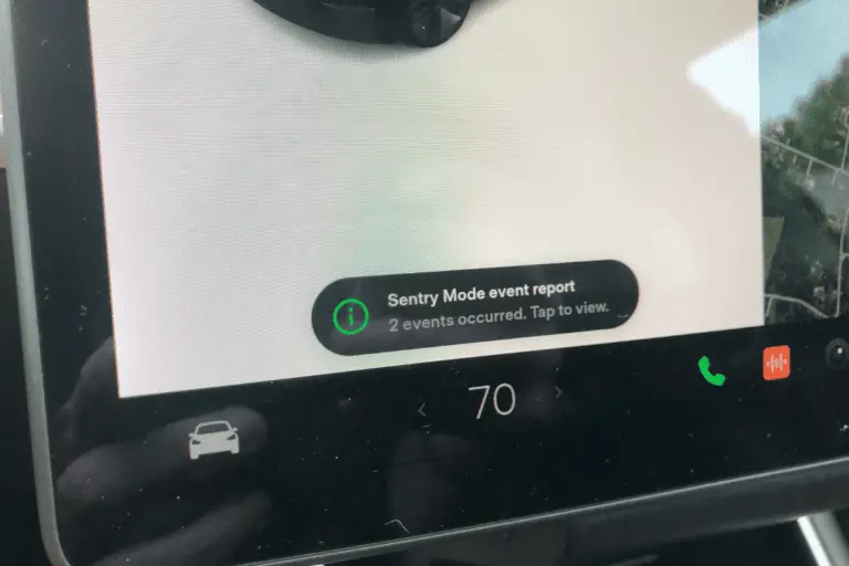 Sentry Mode Not Recording Tesla Model 3