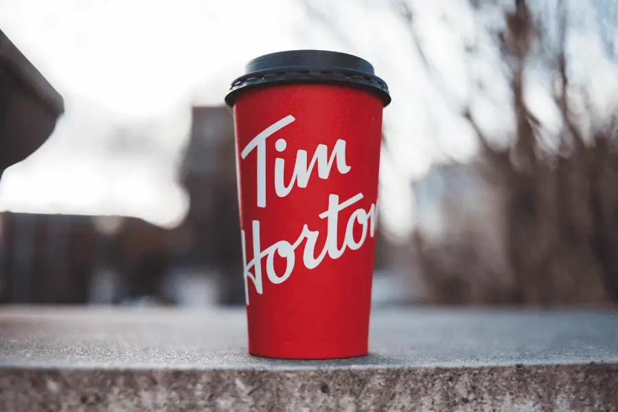 Tim Horton's Coffee Cup
